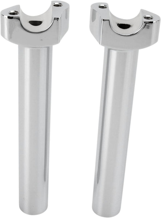 Drag Specialties Riser 8" Straight Chrome - Part #06020402 - Hogparts UK