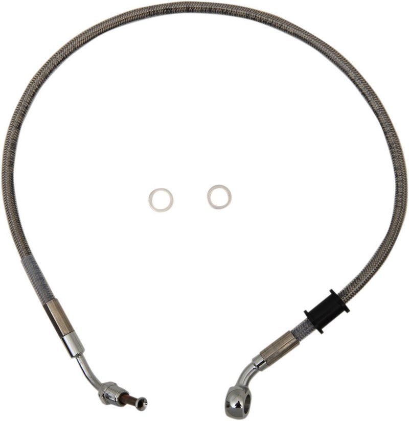 Drag Specialties Frt Brake Line Xl Ss +2 - Part #17415272 - Hogparts UK