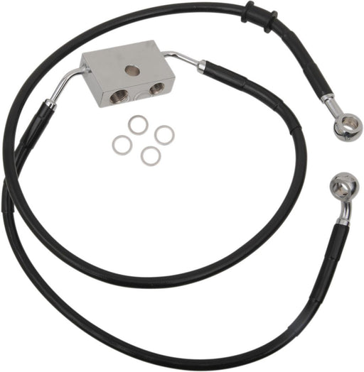 Drag Specialties Frt Brake Line Xl Bk +10 - Part #17415297 - Hogparts UK