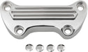Drag Specialties Handlebar Top Clamp Finned Chrome - Part #06030003 - Hogparts UK