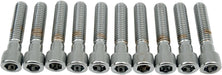 Drag Specialties Socket-Head Bolt 3/8-16X1.75 Knurled Chrome - Part #DS190556 - Hogparts UK
