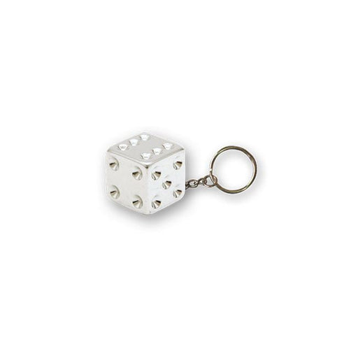TRIKTOPZ DICE KEY CHAIN CHROME - <br><br>Part #555536 - hogparts-uk.myshopify.com