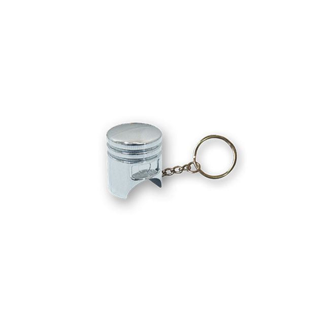 TRIKTOPZ PISTON KEY CHAIN CHROME - <br><br>Part #555635 - hogparts-uk.myshopify.com