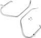 Drag Specialties Saddlebag Guards Low-Profile Chrome - Part #05051563 - Hogparts UK