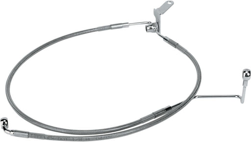 Drag Specialties Rear Brake Line Stainless Steel 3" Extended - Part #17410708 - Hogparts UK