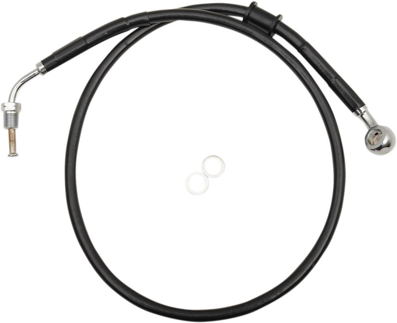 Drag Specialties Frt Brake Line Xl Bk +6 - Part #17415277 - Hogparts UK