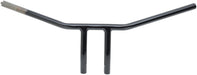 Drag Specialties Handlebar 6" T-Bar Drilled Black TBW - Part #06014225 - Hogparts UK