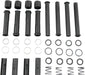 Drag Specialties Pushrod Tube Kit Satin Black - Part #09280042 - Hogparts UK