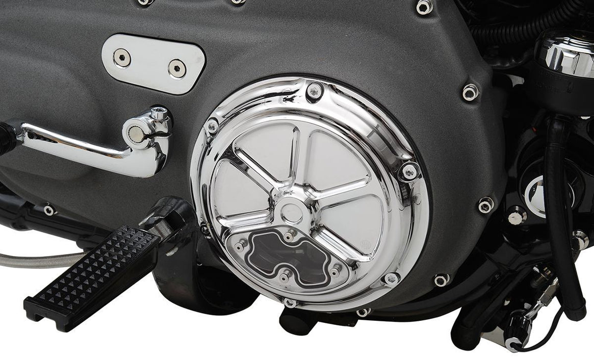 Drag Specialties Primary Inspection Cover Chrome - Part #11070106 - Hogparts UK