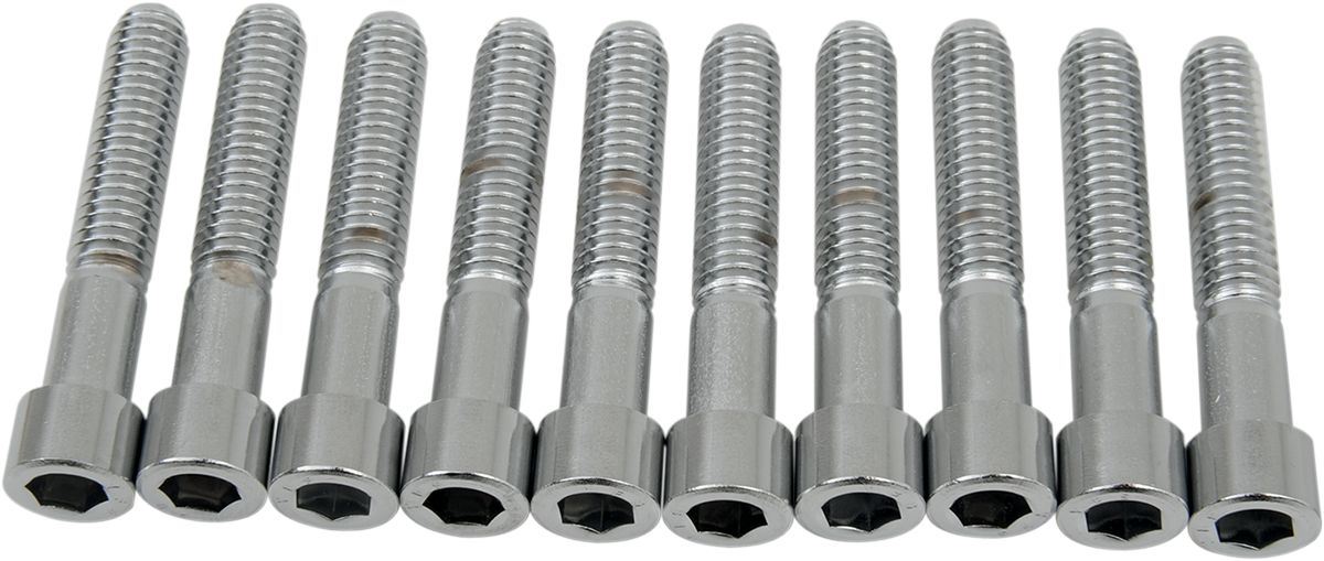 Drag Specialties Socket-Head Bolt 5/16-18X1.75 Smooth Chrome - Part #DS190549S - Hogparts UK