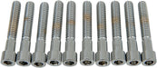 Drag Specialties Socket-Head Bolt 1/4-20X1.5 Smooth Chrome - Part #DS190539S - Hogparts UK