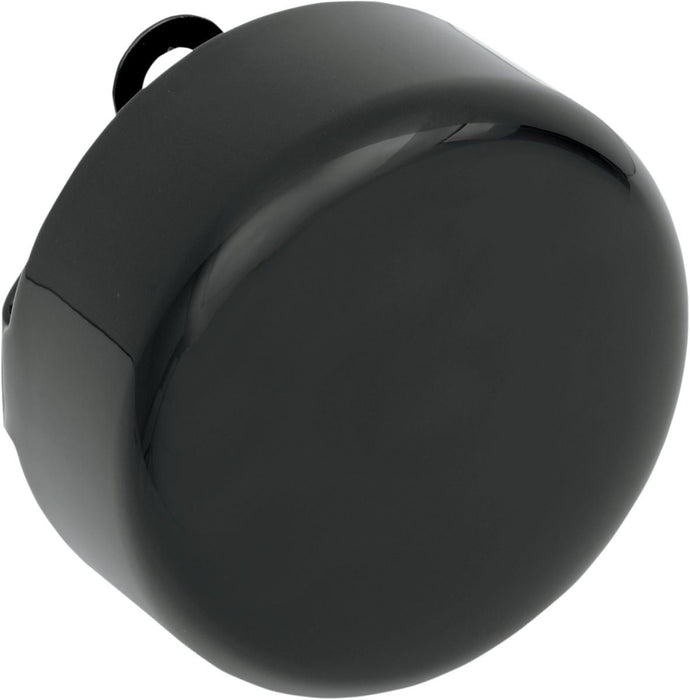 Drag Specialties Cover Horn Round Black - Part #21070044 - Hogparts UK