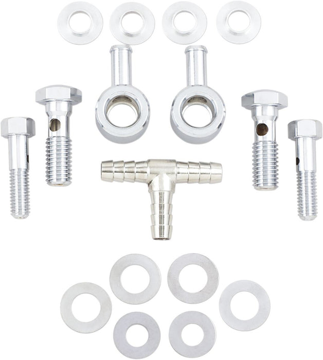 Drag Specialties Air Cleaner Breather Kit - Part #DS289055 - Hogparts UK