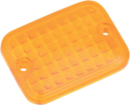 Drag Specialties Replacement Lens Mini-Rectangular Marker Light Amber - Part #20400301 - Hogparts UK