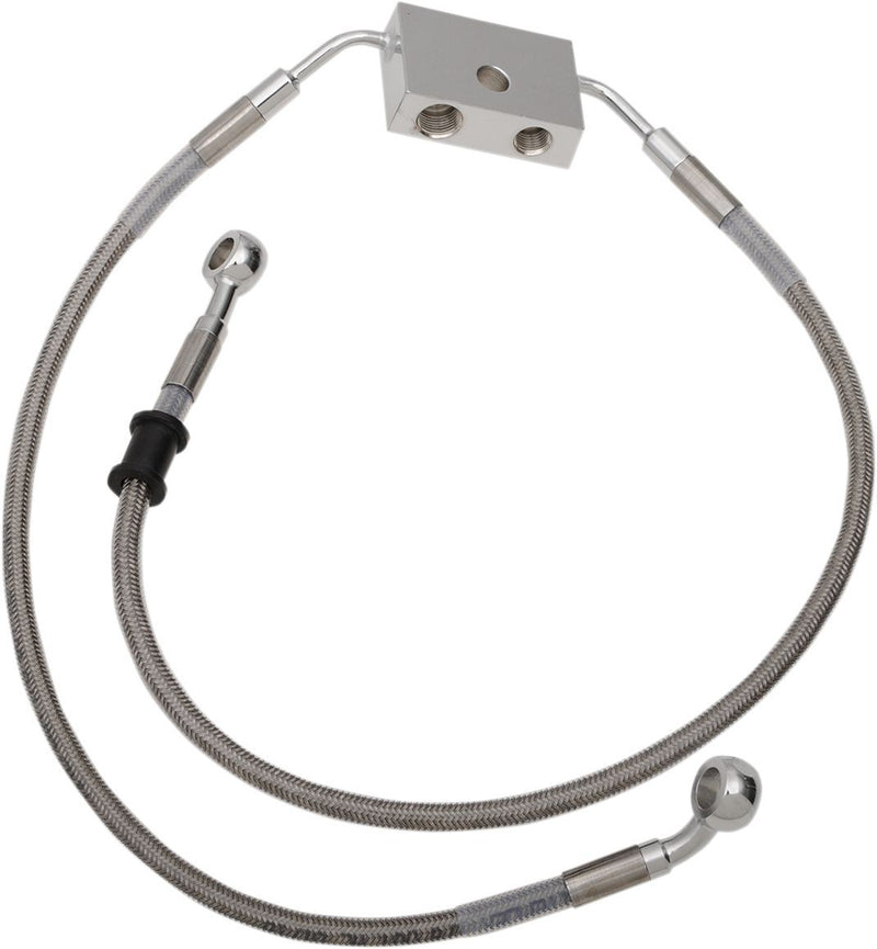 Drag Specialties Frt Brake Line Xl Ss +6 - Part #17415292 - Hogparts UK