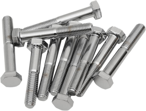 Drag Specialties Hex-Head Bolt 5/16-24X2 Chrome - Part #DS190642 - Hogparts UK