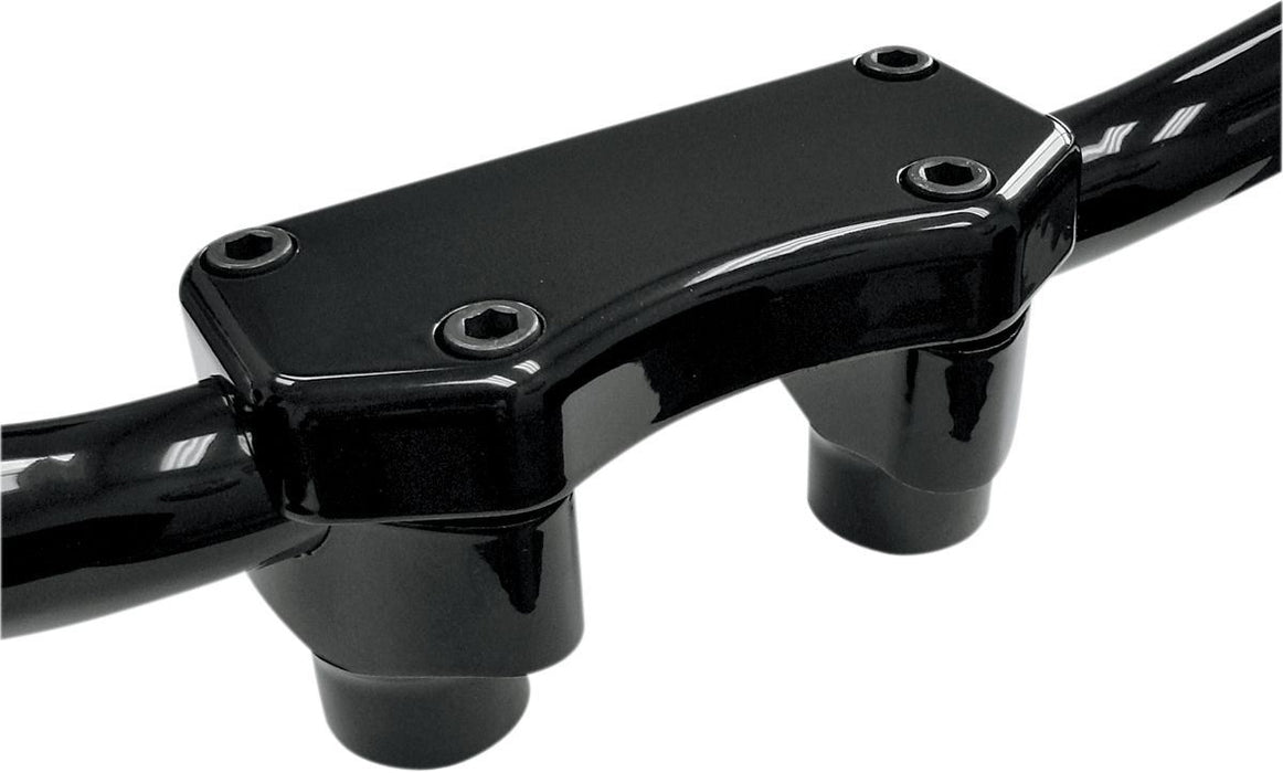 Drag Specialties Riser Kit Buffalo 1.5" W/ Top Clamp Black For 1" - Part #06020256 - Hogparts UK