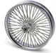 Drag Specialties Front Wheel 50 Spoke Radial 21"X3.5" Chrome Dd - Part #02030560 - Hogparts UK