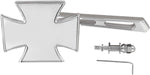 Drag Specialties Mirror Maltese Chrome W/ Air-Glide Stem - Part #19016009 - Hogparts UK