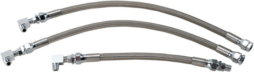 Drag Specialties Oil Line Kit Stainless Steel - Part #07110042 - Hogparts UK