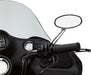 Drag Specialties Mirror Ness Stealth Ii Oval Led Right W/ 6" Stem Chrome - Part #DS302230 - Hogparts UK