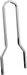 Drag Specialties Bar Sissy Tall Square Chrome - Part #15010515 - Hogparts UK