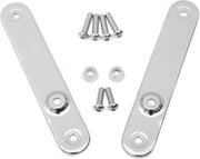 Drag Specialties Turn Signal Relocation Mounts Chrome Hd FLH/Flt - Part #20200396 - Hogparts UK