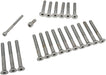 Chrome Socket-Head Cam/Primary Cover Bolt Set - Part #DS190753 - Hogparts UK