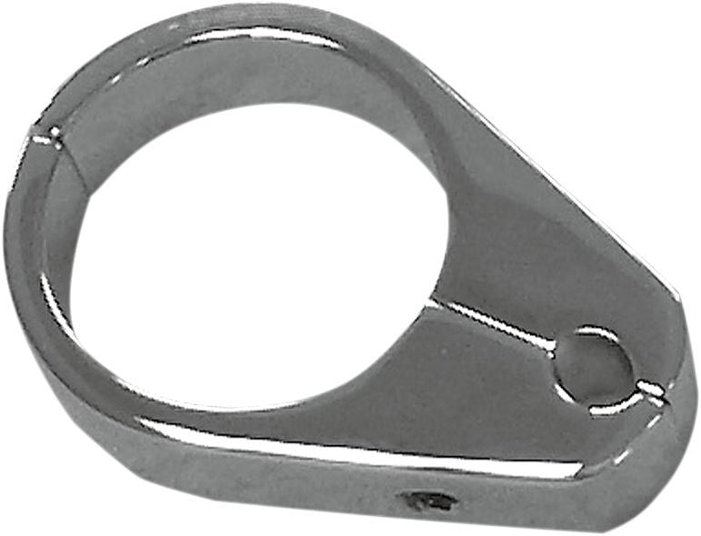 Drag Specialties Single Cable Clamp Throttle/Idle 1" Chrome - Part #06580042 - Hogparts UK