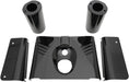 Drag Specialties Fork Tins/Slider Ribbed Covers Gloss Black - Part #04110144 - Hogparts UK