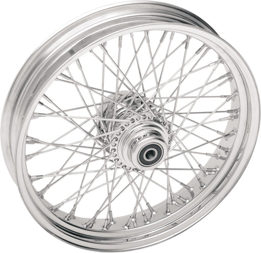 Drag Specialties Front Wheel 16X3.5 Single-Disc 60-Spoke Chrome - Part #02030070 - Hogparts UK
