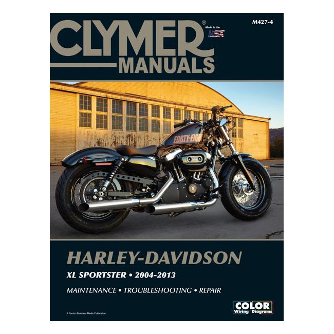 CLYMER SERVICE MANUAL 04-13 SPORTSTER - 04-13 Sportster <br><br>Part #517771 - Hogparts UK