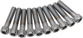Drag Specialties Socket-Head Bolt 3/8-24X1.75 Knurled Chrome - Part #DS190581 - Hogparts UK
