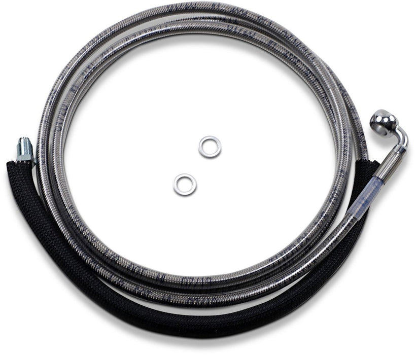 Drag Specialties Clutch Line Stainless Steel + 8" Hydraulic - Part #06610029 - Hogparts UK