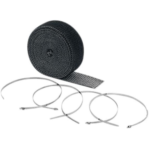 Accel Exhaust Wrap Kit Black 50Mmx7.6M Black - Part #123744 - Hogparts UK