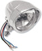 Drag Specialties Spotlight W/ Running Lights 4.5" Grooved Clear Lens Chrome - Part #20010248 - Hogparts UK