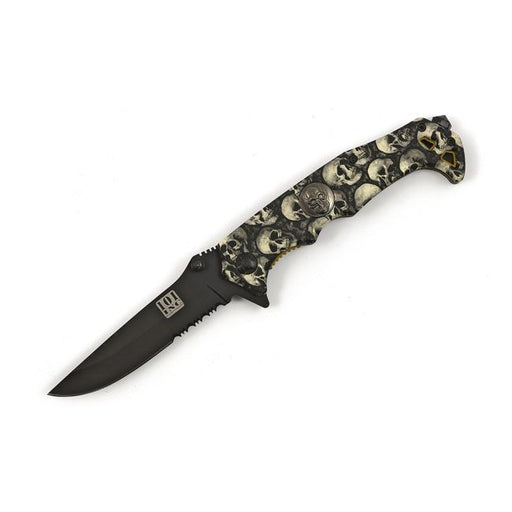 KNIFE SKULL & CLIP BLACK IVORY - <br><br>Part #545481 - hogparts-uk.myshopify.com