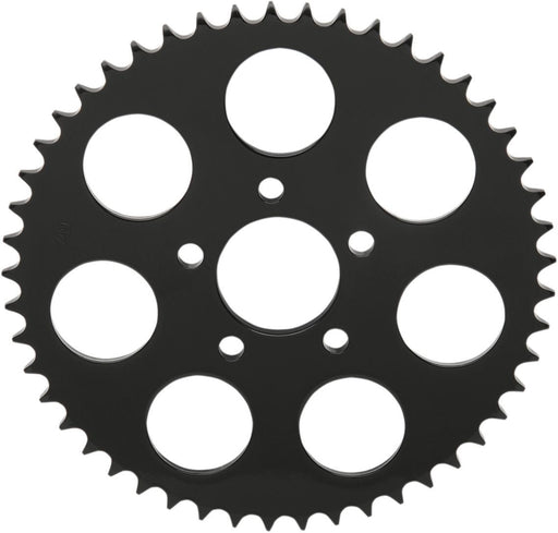 Drag Specialties Sprocket Rear Wheel 49T Flat Gloss Black - Part #12101845 - Hogparts UK