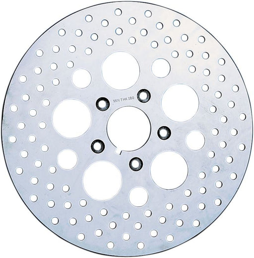 Vintage Drilled Brake Rotor Shovelhead - Part #DS325737 - Hogparts UK