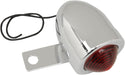 Drag Specialties Bullet Marker Light Left-Mount Red - Part #DS280049 - Hogparts UK