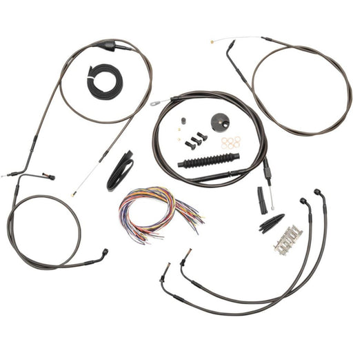 Joker Machine Clip-On Handlebars 41Mm Aluminium Black <br>Vendor Part # 09-381B - hogparts-uk.myshopify.com