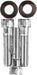 Drag Specialties Chrome Socket-Head Narrow Glide Triple Tree Pinch Bolt Kit Knurled - Part #DS190743 - Hogparts UK