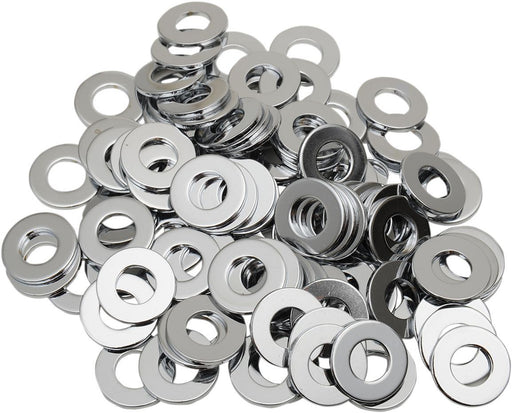 Drag Specialties Flat Washer 5/16" Chrome - Part #DS190655 - Hogparts UK