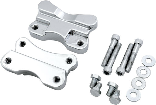 Drag Specialties Fender-To-Fork Adapter For 21" Wheel Chrome - Part #14100066 - Hogparts UK