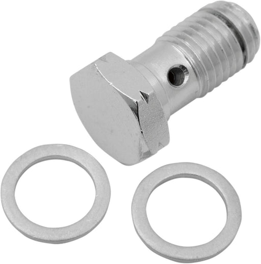 Drag Specialties Banjo Bolt Chrome 10Mm X 1.25 - Part #17420118 - Hogparts UK