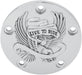 Drag Specialties Live To Ride Point Cover Chrome - Part #09400841 - Hogparts UK