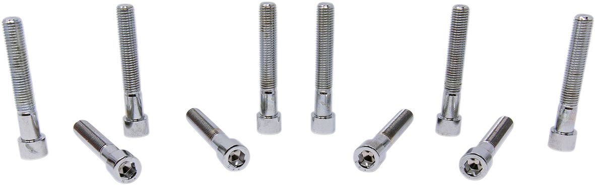 Drag Specialties Socket-Head Bolt 5/16-24X2.25 Smooth Chrome - Part #DS190576S - Hogparts UK