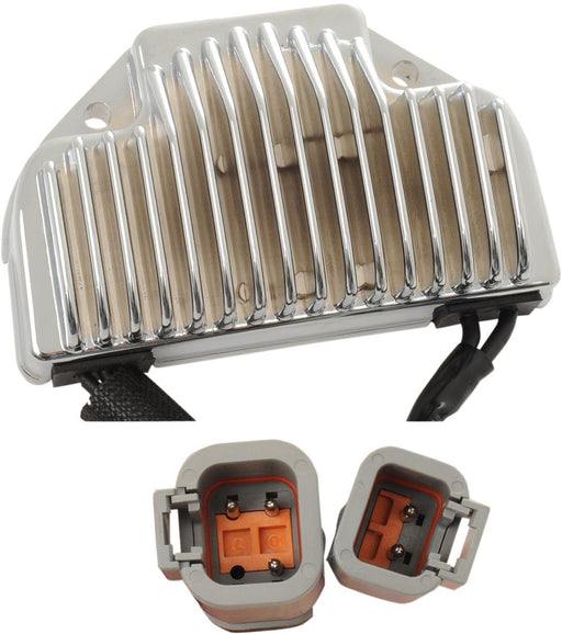 Drag Specialties Voltage Regulators Chrome - Part #21121043 - Hogparts UK