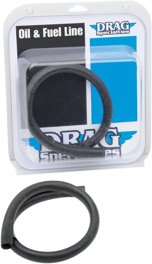 Drag Specialties Oil Line Black Rubber 1/2" 2' - Part #07110196 - Hogparts UK