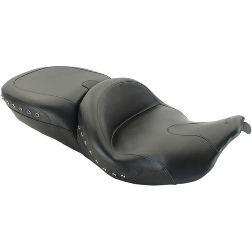 Studded Summit Touring 2-Up Vinyl Seat - Part #08010933 - hogparts-uk.myshopify.com